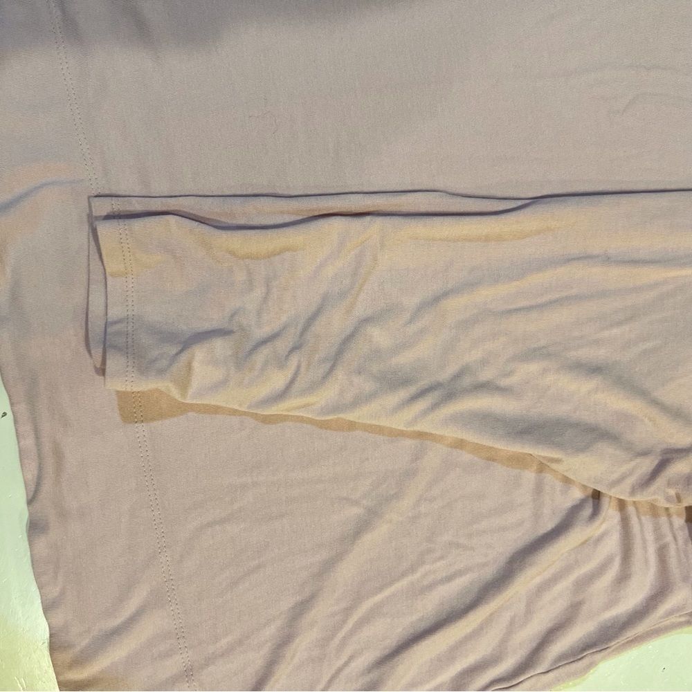 J.Jill Wearever‎ Pink Long Sleeve Flowy Top Size Large Soft Cozy Staple Capsule - Picture 7 of 7